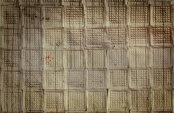 Гранд текстура блакитної розбитої плитки на старій стіні
 - Фото, зображення