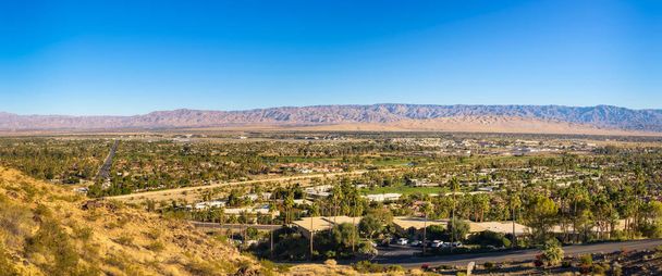 Panorama of Palm Springs in California - Photo, Image