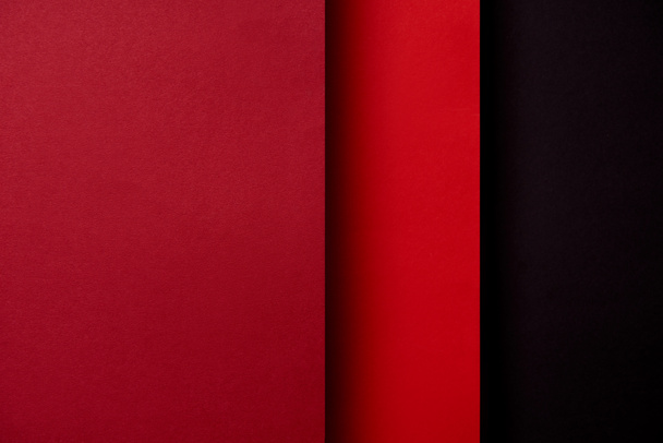 Abstract background with paper sheets in red tones - Photo, Image