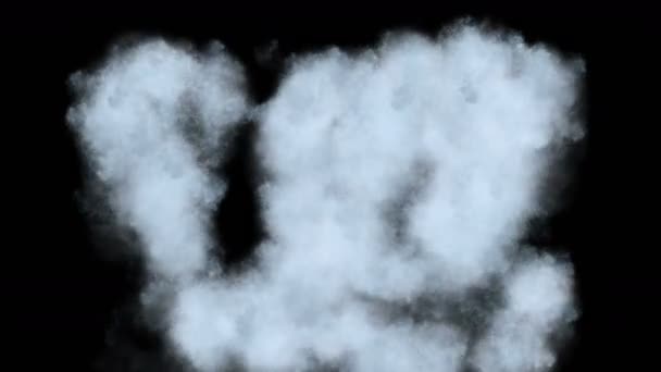 4 k 抽象スプラッシュ水玉煙雲、水波液体スプレー粒子花火背景. - 映像、動画