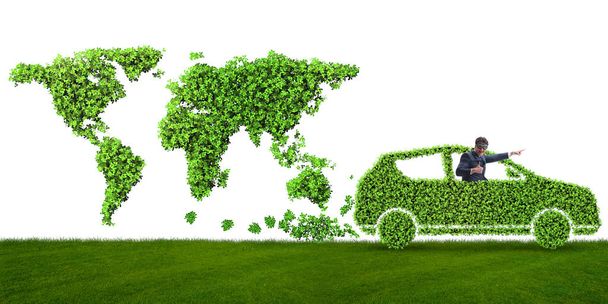 Concetto di carburante pulito e auto ecologiche - Foto, immagini
