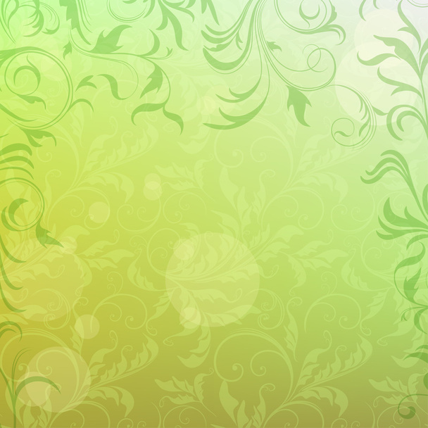 Vector seamless floral background - Vector, Image