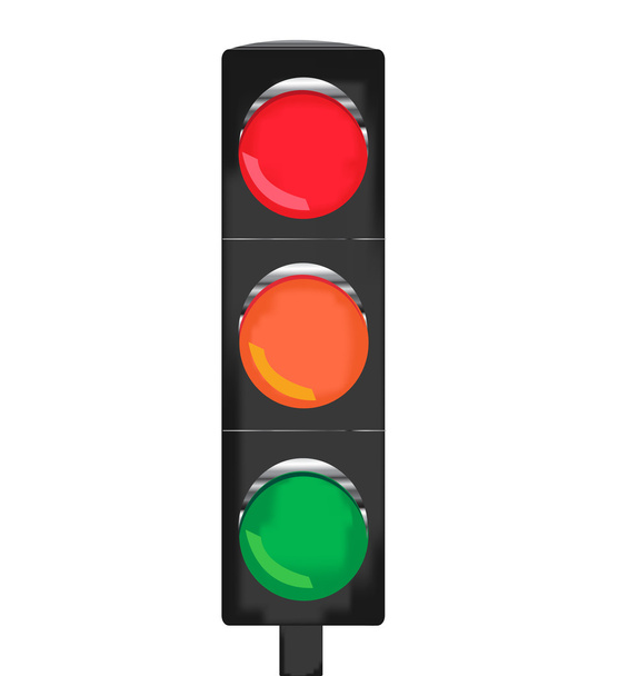 Traffic lights - Vettoriali, immagini