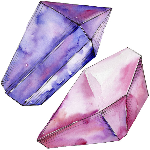 Colorful diamond rock jewelry mineral. - Фото, изображение