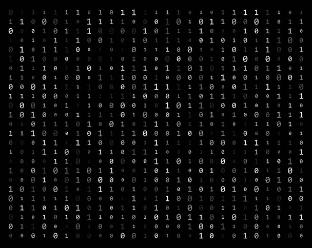 binary code stream background data vector design - Vector, Image