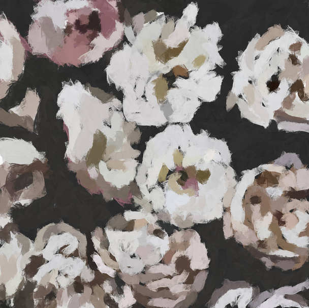 Textura floral padrão moderno
 - Foto, Imagem