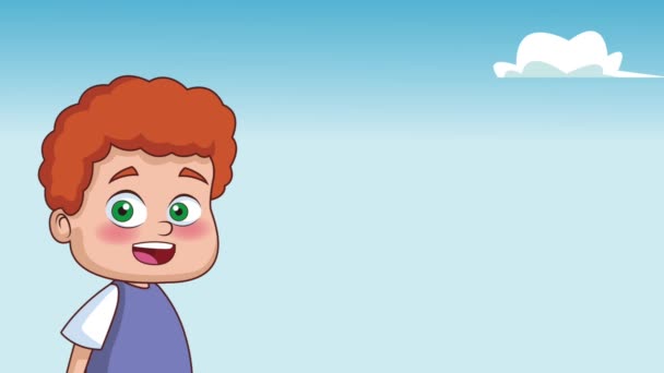 Kids funny cartoons HD animation - Footage, Video