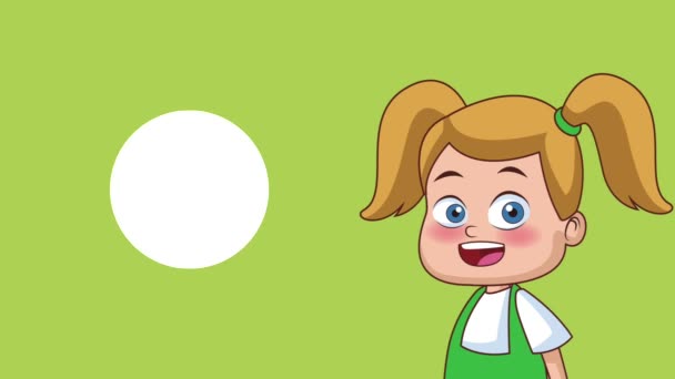 Děti vtipné kreslené Hd animaci - Záběry, video