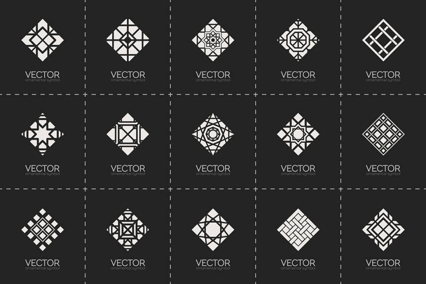Symbole geometryczne wektor - Wektor, obraz