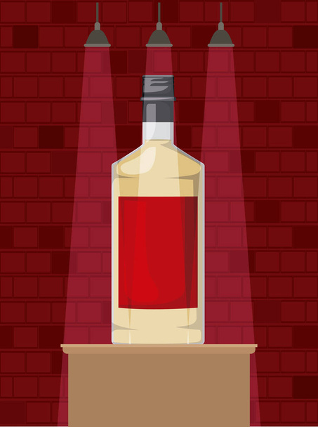 mejor bebida botella alcohol icono
 - Vector, imagen