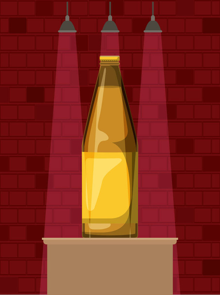 кращий пляшковий алкогольний значок напій
 - Вектор, зображення