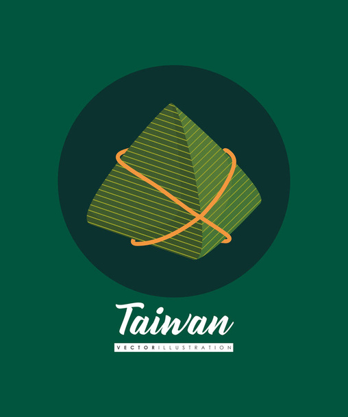 Taiwan culture design - Vector, Image