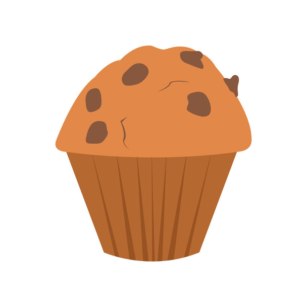 Isolated muffin icon - Vektor, Bild