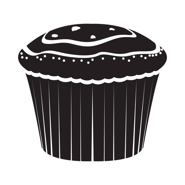 Isolated muffin icon - Vector, Image