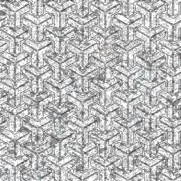 Textura geométrica repetir padrão moderno
 - Foto, Imagem