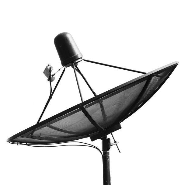antenne parabolique isolée sur blanc - Photo, image