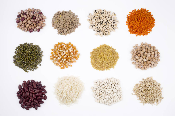Dried food; mixed legumes - Photo, Image