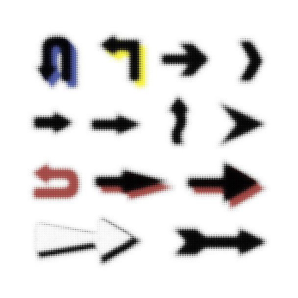 Arrows set - Vector, Image