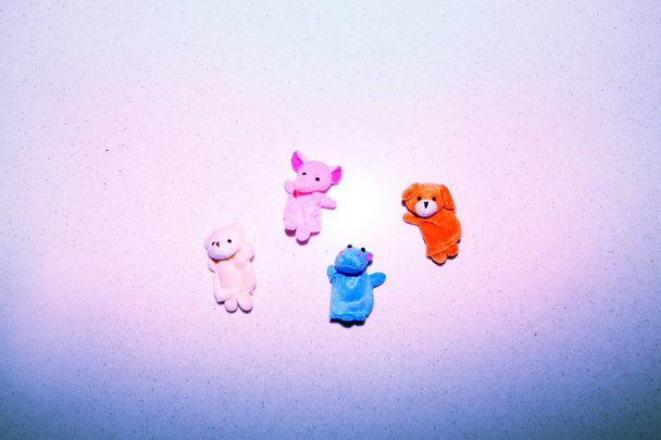 finger baby toy animals - Foto, Imagem