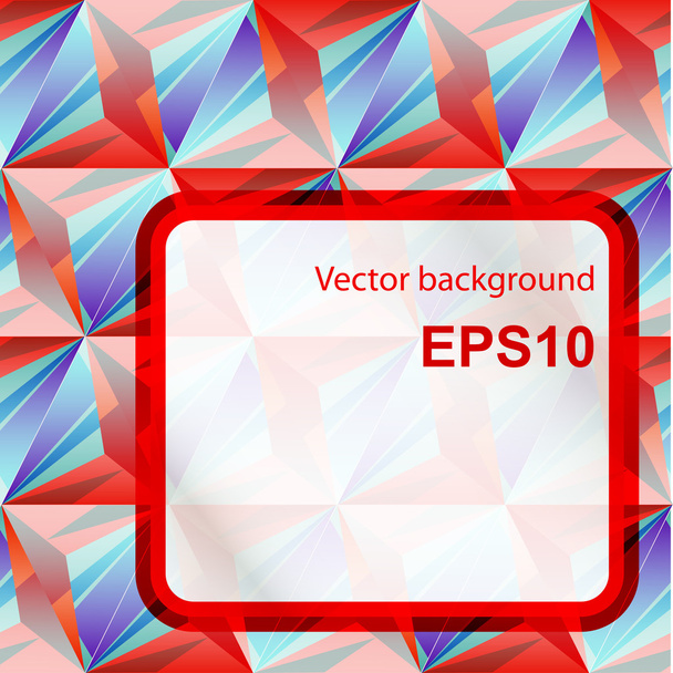 Abstract geometric background - Vektor, Bild