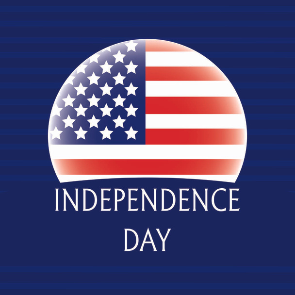 Happy Independence Day - Vector, Imagen