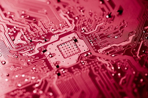 Abstract,close up of Mainboard Electronic computer background.(logic board,cpu motherboard,Main board,system board,mobo) - Valokuva, kuva