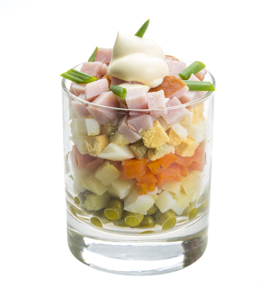 Portion of Russian salad - Photo, Image