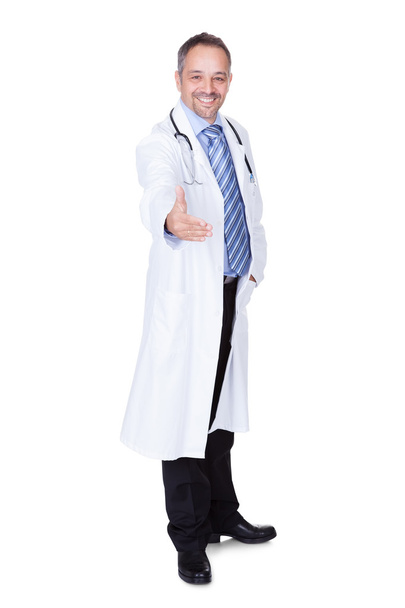 Portrait Of A Confident Doctor - Zdjęcie, obraz