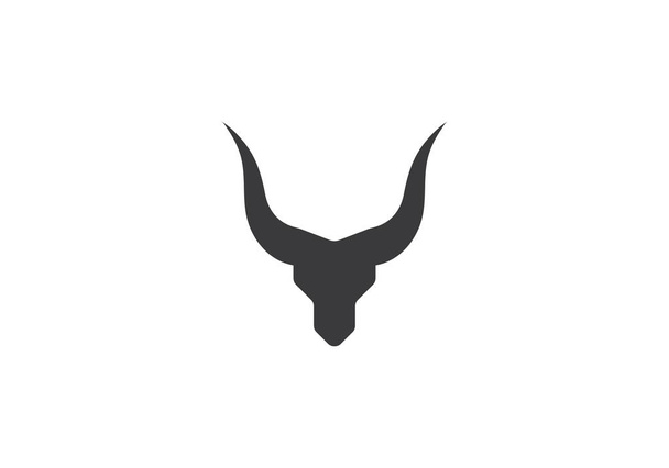 Bull Logo Template ícone do vetor ilustração - Vetor, Imagem