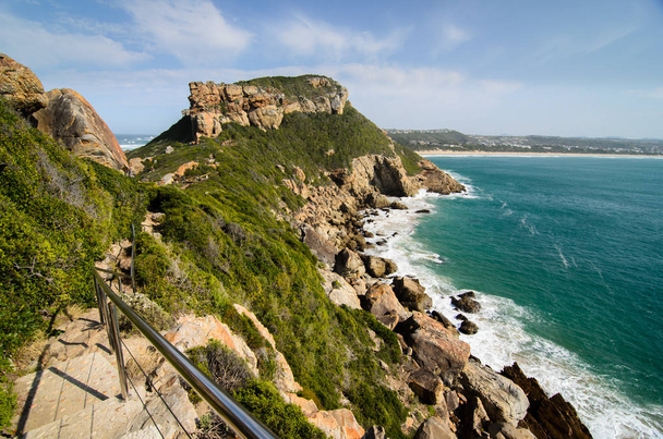 Robberg peninsula Nature Reserve path, Indian ocean South Africa - Photo, Image
