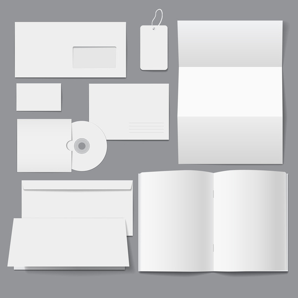 Blank Business Corporate Templates - Vector, Image
