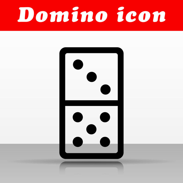 Esimerkki dominovektorin ikonisuunnittelusta
 - Vektori, kuva
