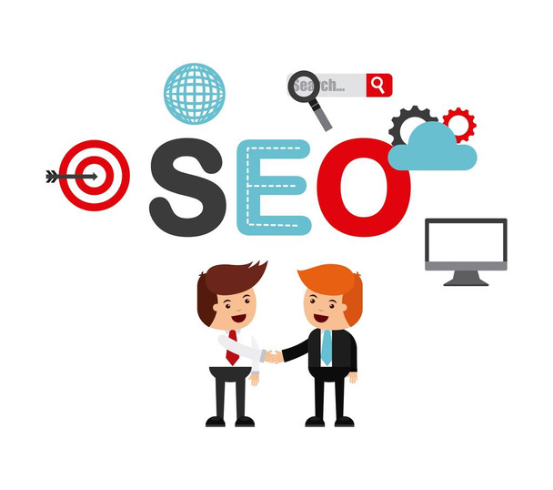 search engine optimization flat icons - Vector, Image