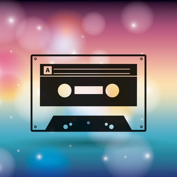 music entertainment line icon - Vector, afbeelding