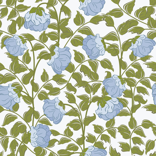  seamless pattern with bluebells - Foto, afbeelding