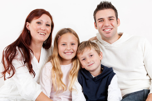 Happy family with their children - Valokuva, kuva