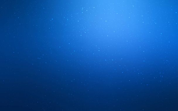 dunkelblaues Vektormuster mit Sternen am Nachthimmel. leuchtende Illustration mit Himmelssternen auf abstrakter Vorlage. Muster für Astronomie-Webseiten. - Vektor, Bild