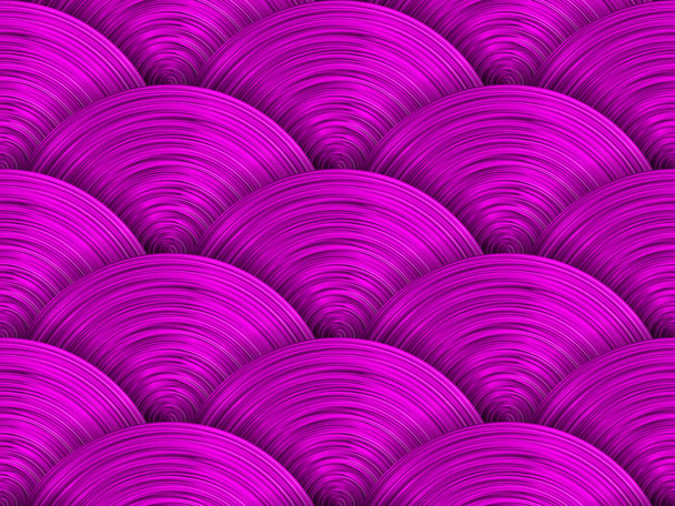 Verzadigde paars roze schijven naadloze patroon. - Vector, afbeelding
