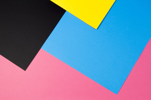 Carta colorata geometria piatto composizione sfondo
 - Foto, immagini