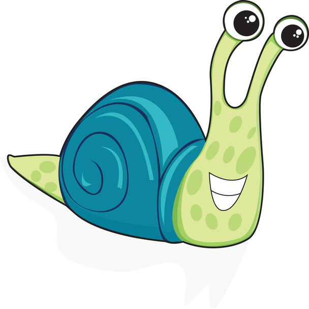 Cute snail - Vector, Image
