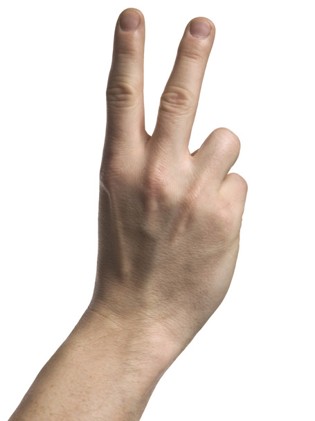 992 человеческая рука жестом знак мира
 - Фото, изображение