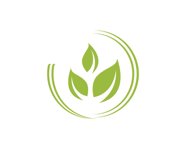 農業ビジネス ロゴ一意緑ベクトル画像 - ベクター画像