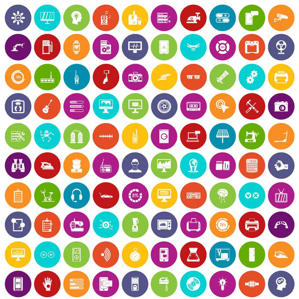 100 impostazioni icone impostare il colore
 - Vettoriali, immagini