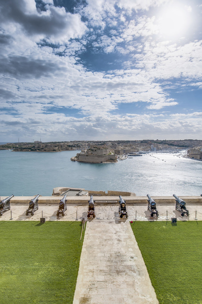 Saluting Battery in Valletta, Malta - Photo, Image