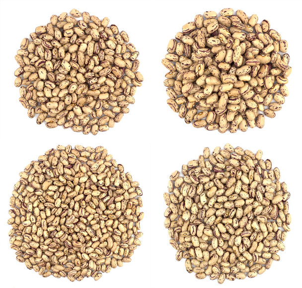 Barevné haricot fazole izolovaných na bílém pozadí - Fotografie, Obrázek