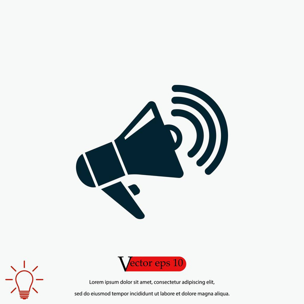 haut-parleur icône vectorielle, design plat meilleure icône vectorielle
 - Vecteur, image