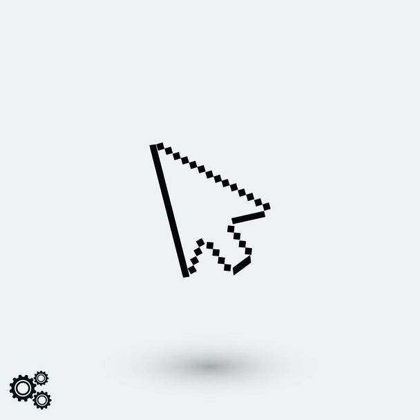icône de flèche d'ordinateur, design plat meilleure icône vectorielle
 - Vecteur, image