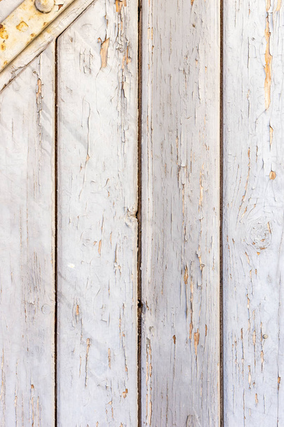 White wood texture with natural patterns background. - Photo, Image