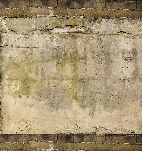 Abstract grunge wall exterior background texture in warm colors - Фото, изображение