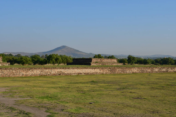 Teotihuacan; United Mexican State - 13 мая 2018 года: доколумбийский сайт
 - Фото, изображение